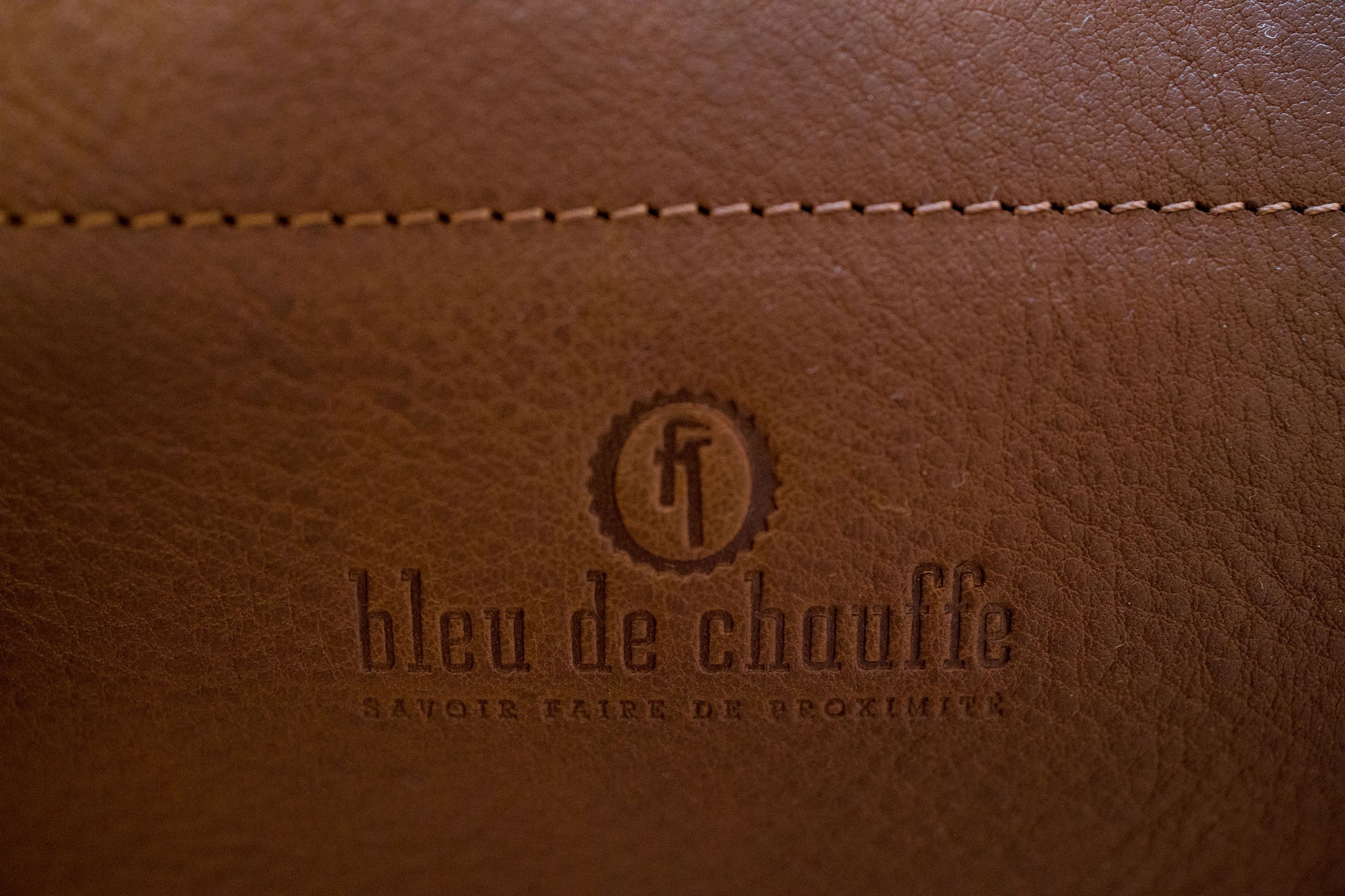 Bleu de Chauffe Hobo Travel Bag - Waxed Coffee