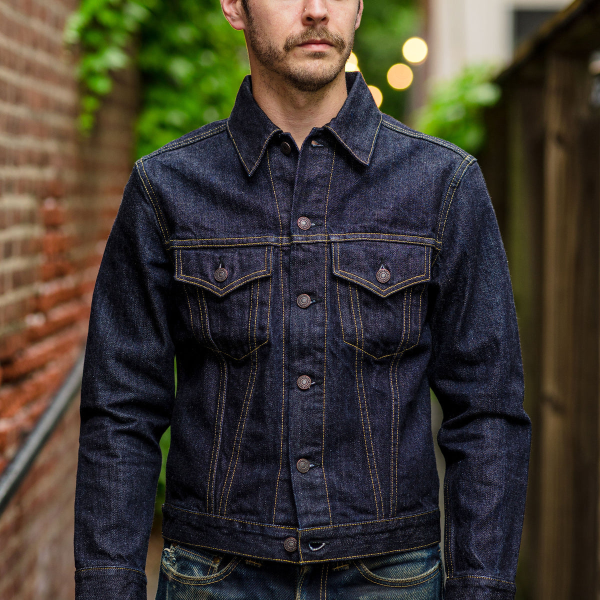 The Flat Head Denim Jacket 60s Type III Franklin & Poe