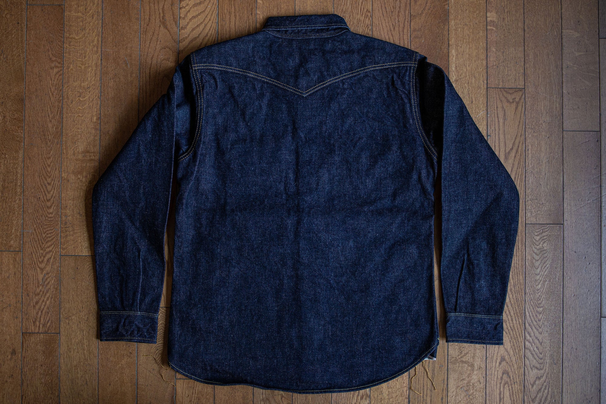 Iron Heart IHSH-177 18oz Selvedge Denim CPO - Indigo