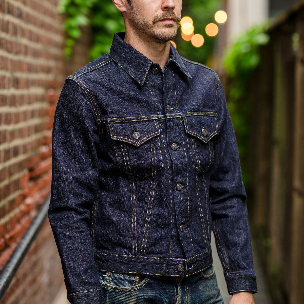The Flat Head Denim Jacket 60s Type III Franklin & Poe