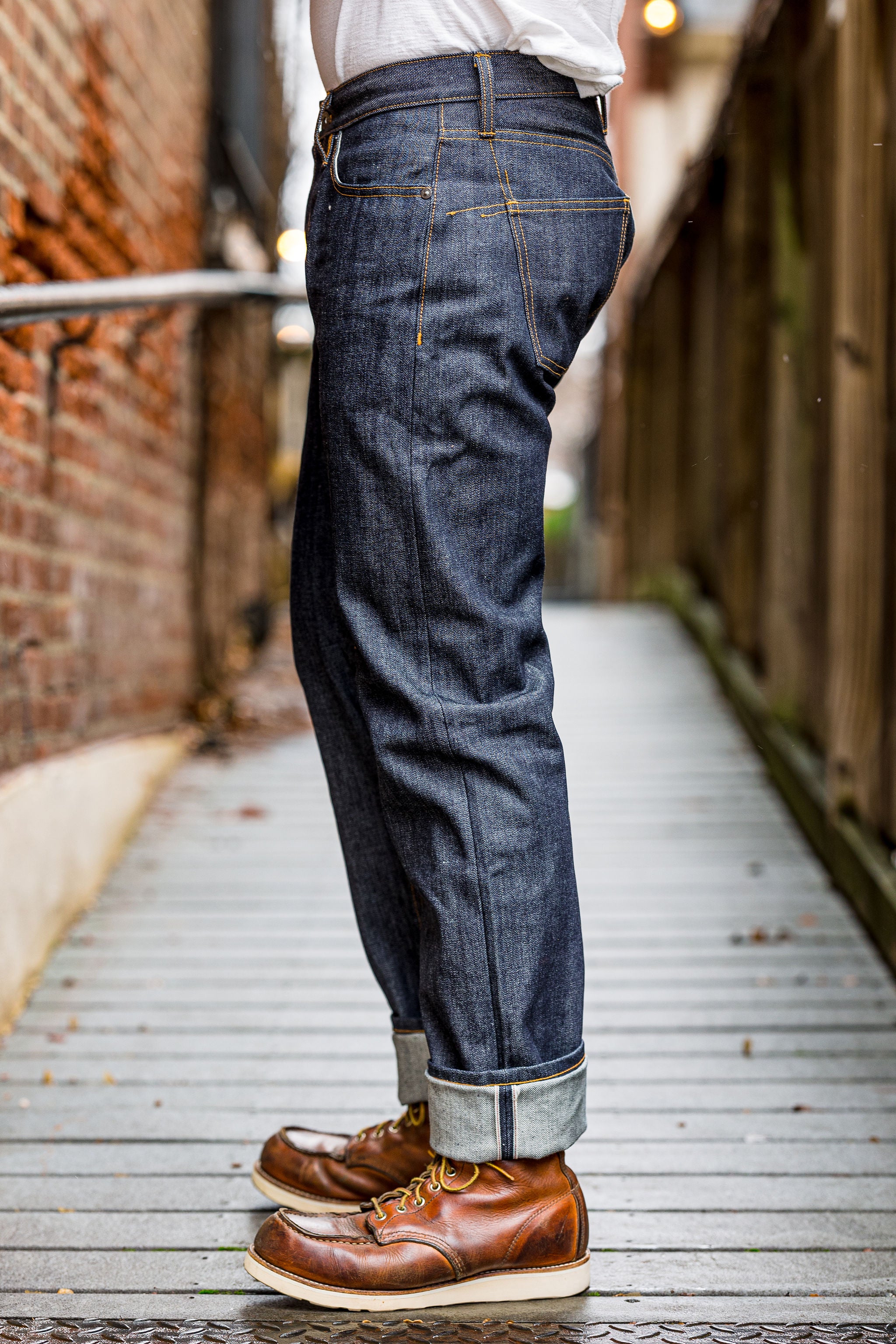 3sixteen Baseball Shirt - Black Khadi Handstitch - Franklin & Poe