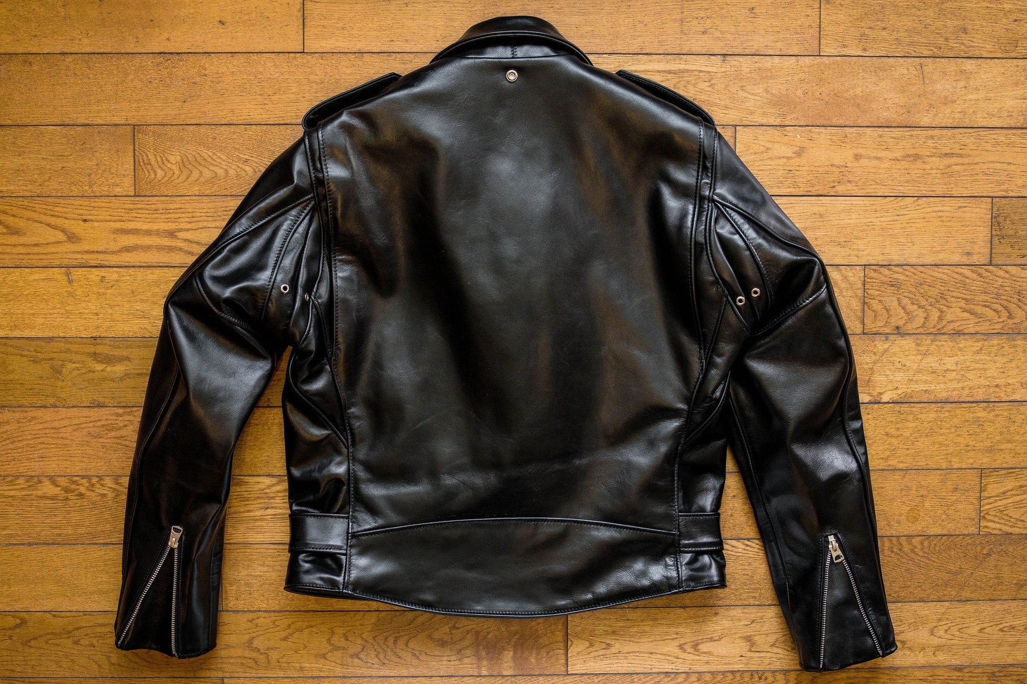 Schott NYC 618HH Horsehide Perfecto Leather Jacket Black