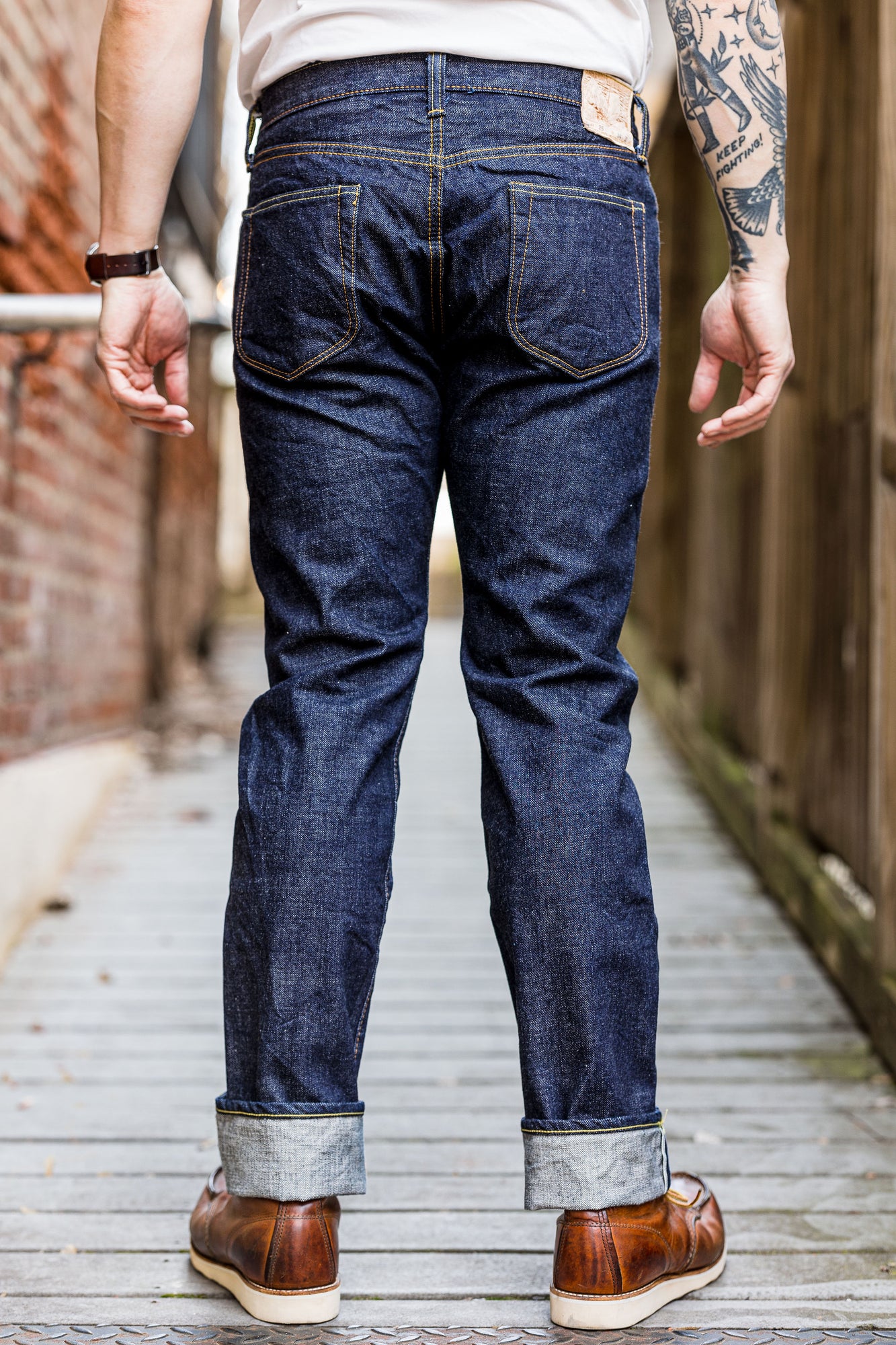 Samurai S004JP 15oz Yamato Series Slim Tapered - One Wash - Franklin & Poe