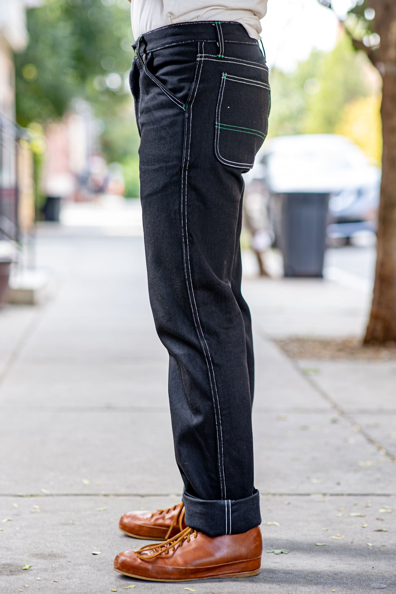 Left Field Denim Left Field NYC Work Uniform Denim - Black Diamond - Franklin & Poe