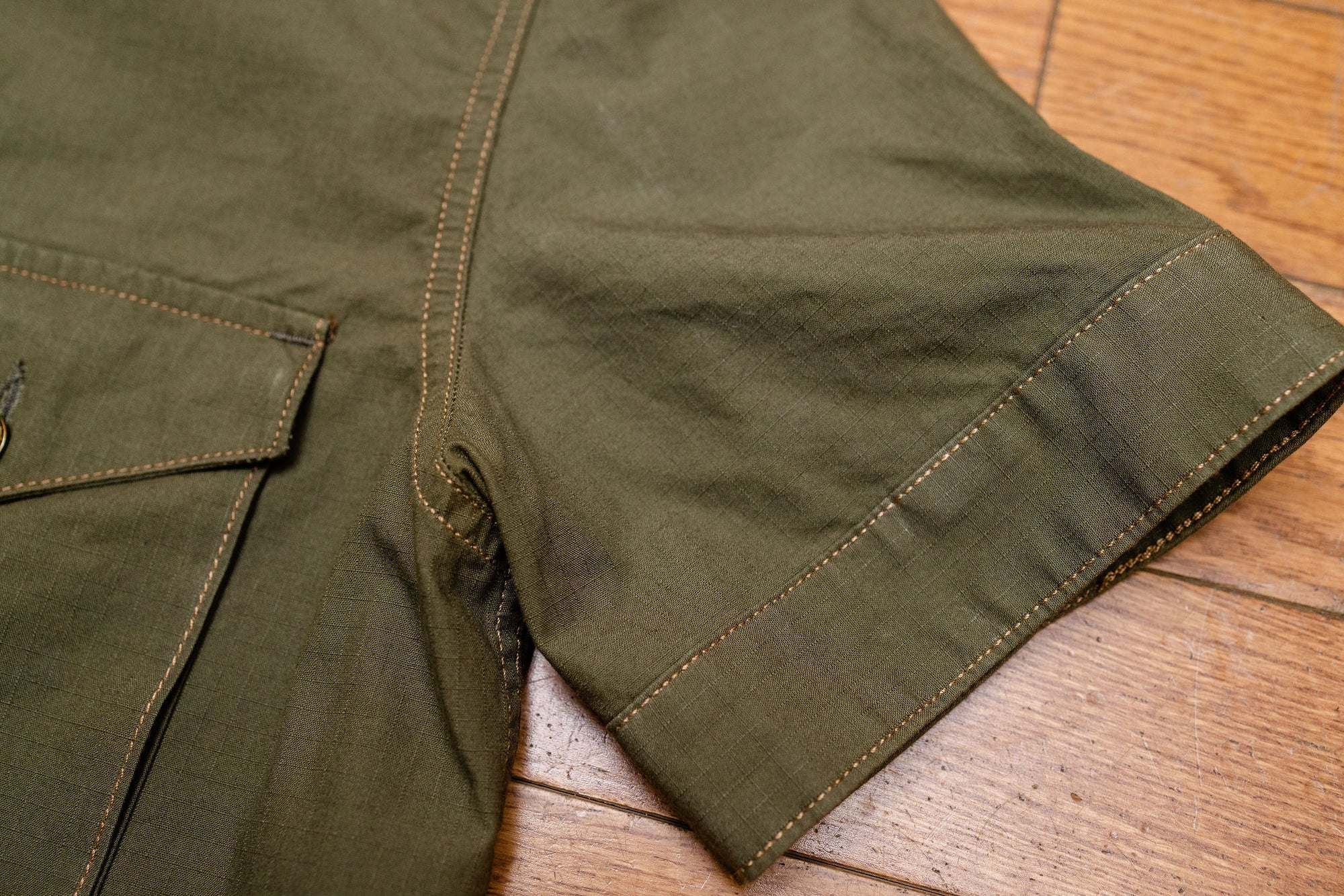 Indigofera Rivera - Green Cotton Ripstop