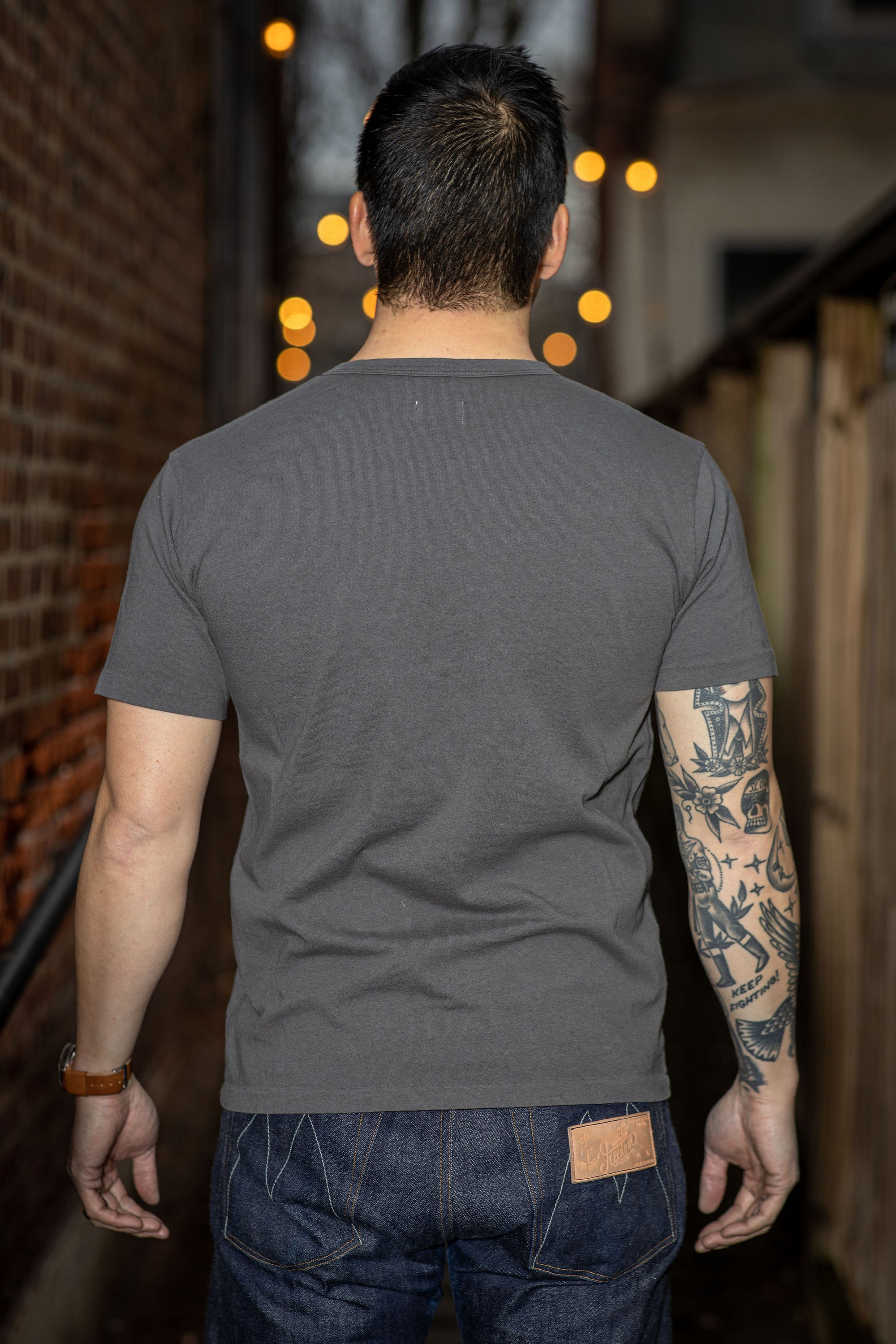 Freenote Cloth 9oz Pocket T-Shirt - Midnight