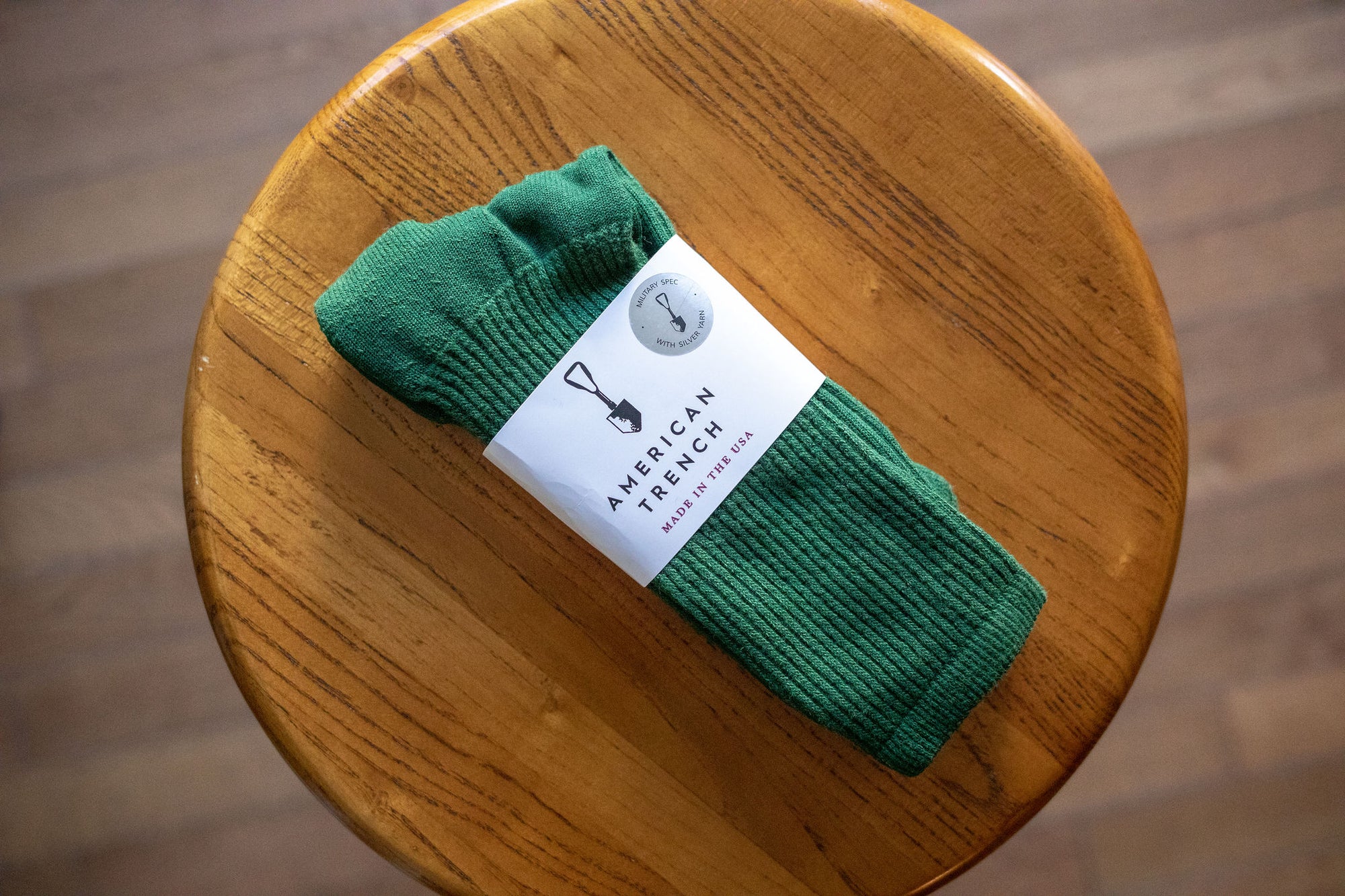 American Trench Mil-Spec Sport Socks with Silver - Franklin & Poe