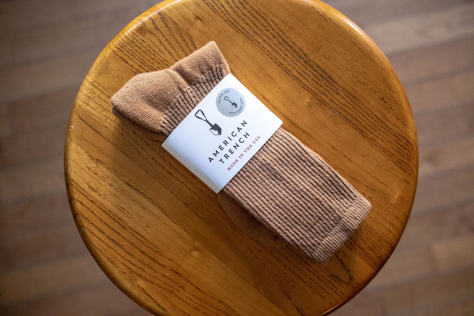 American Trench Mil-Spec Sport Socks with Silver - Franklin & Poe