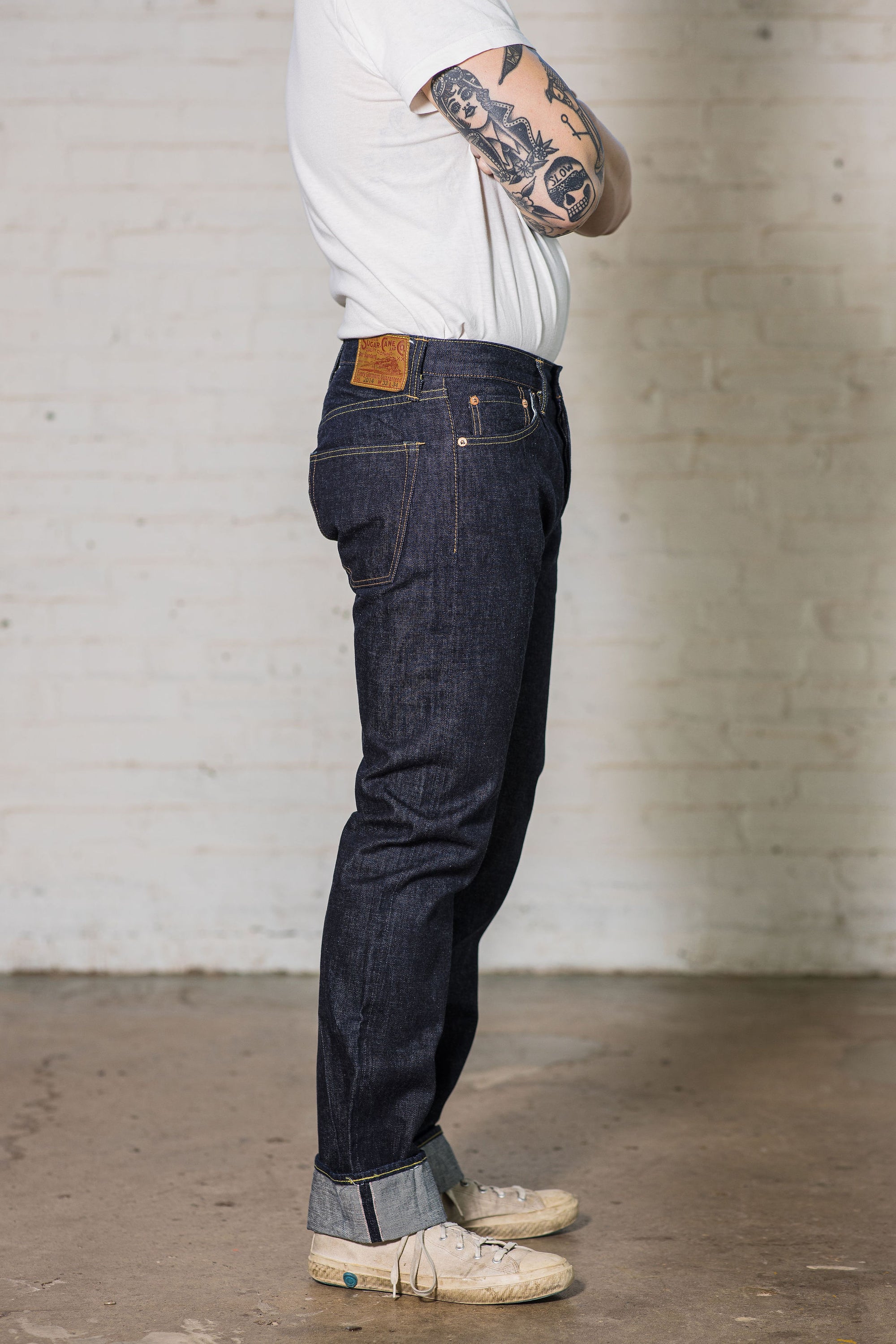 Sugar Cane 1947 Straight Leg - One Wash Japanese Selvedge Denim