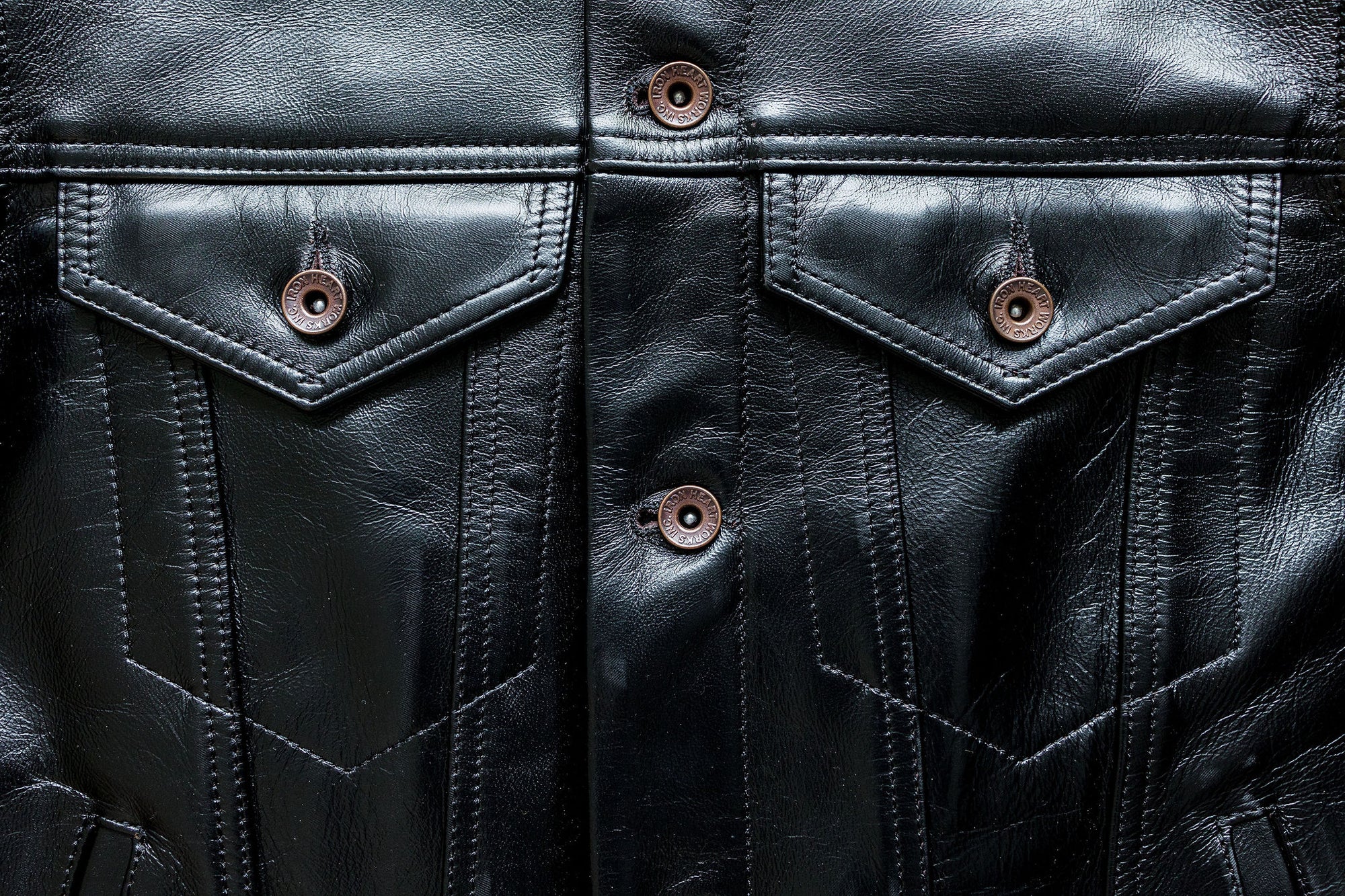 Iron heart horsehide outlet leather jacket