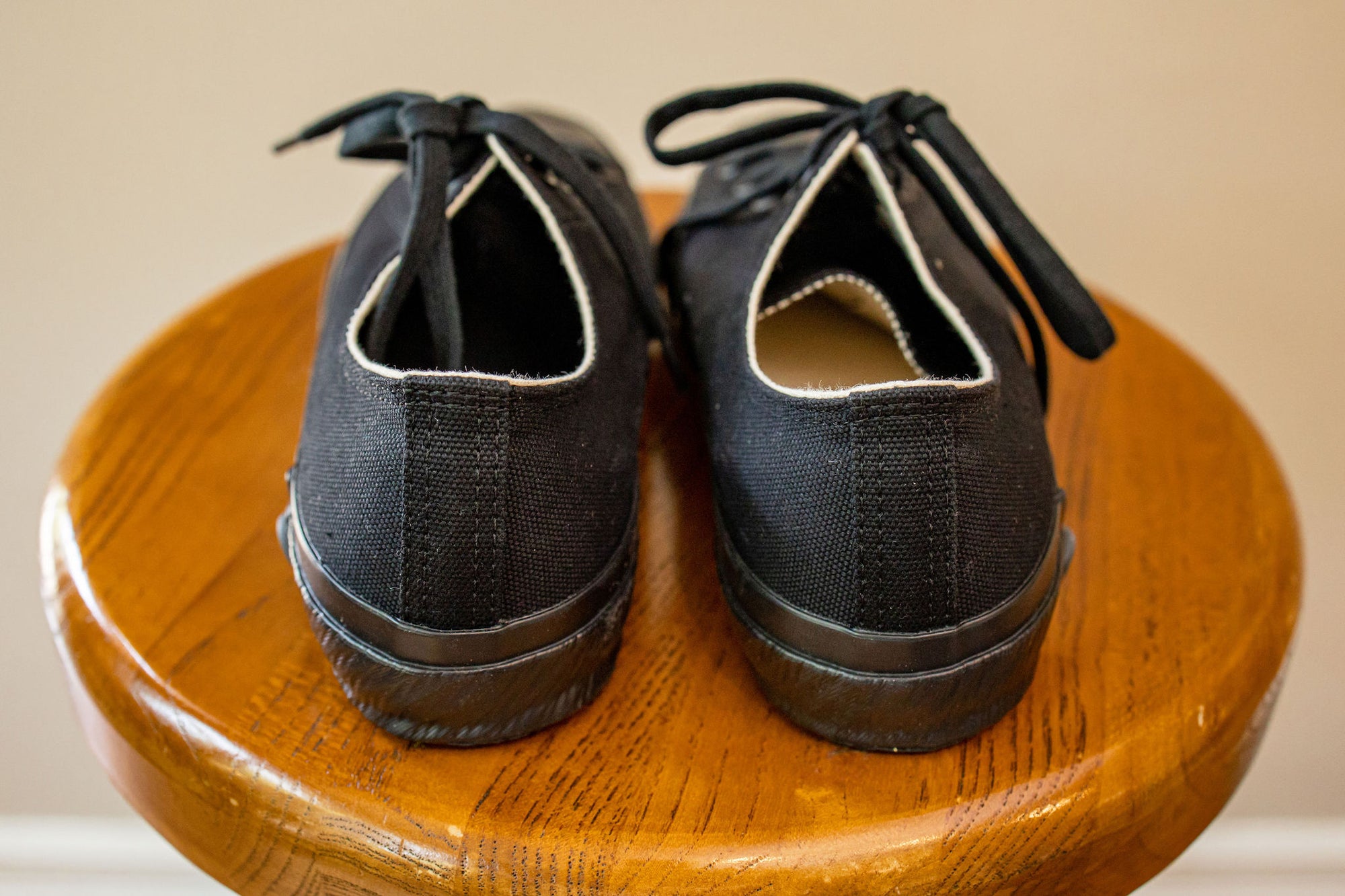 Shoes Like Pottery SLP01 JP Low Top Sneaker- Black Mono