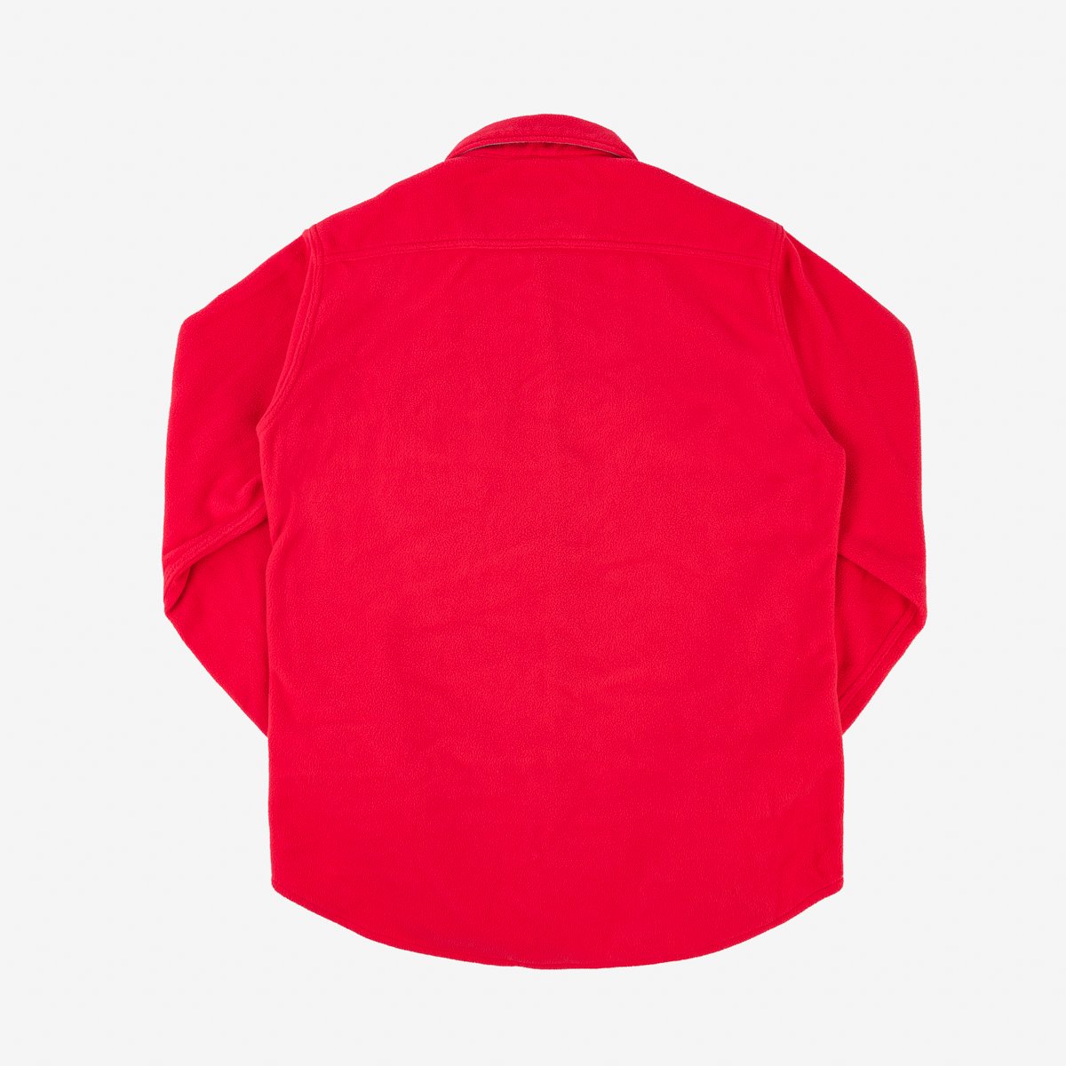 Iron Heart IHSH-287-RED Micro Fleece C.P.O Shirt - Red - Franklin & Poe