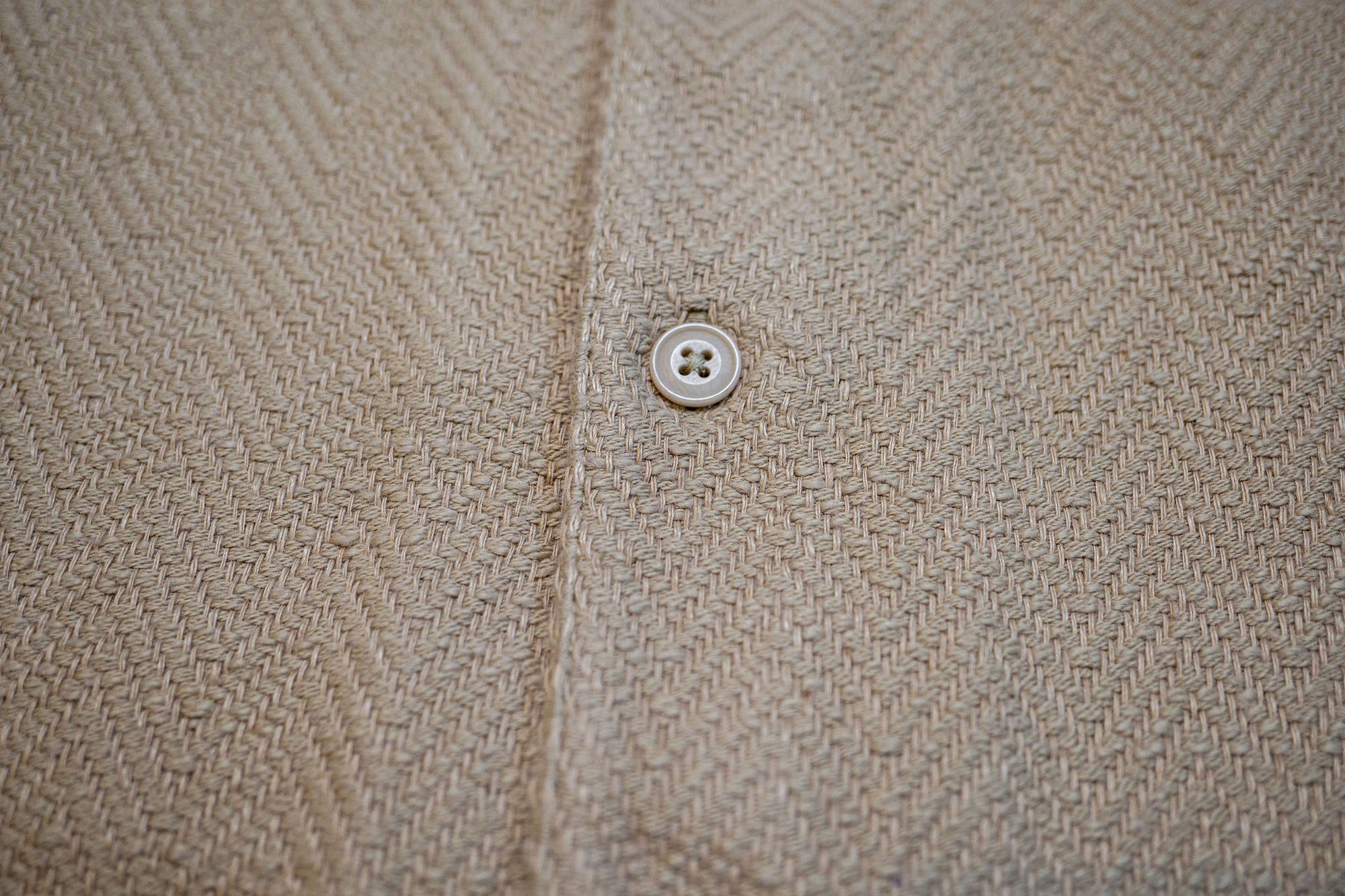 3sixteen Camp Shirt - Natural Handloom HBT