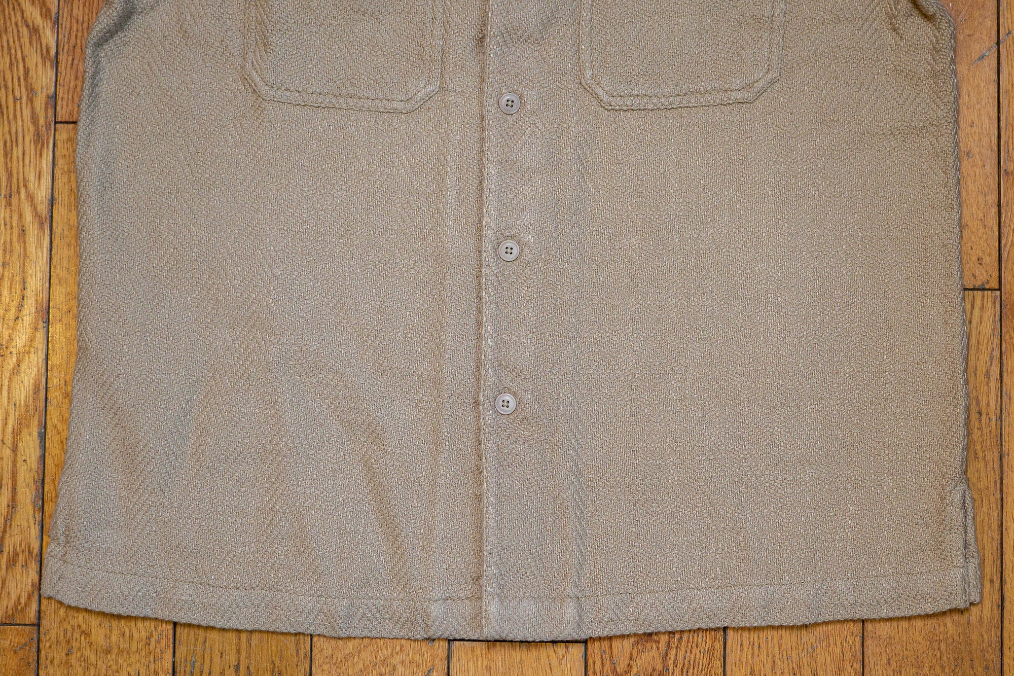 3sixteen Camp Shirt - Natural Handloom HBT