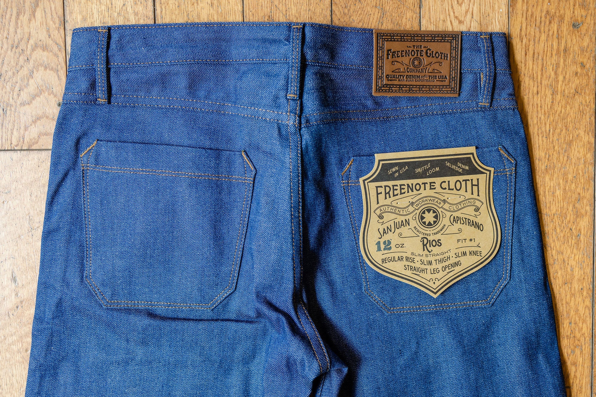 Freenote Cloth Rios - 12oz Vintage Blue