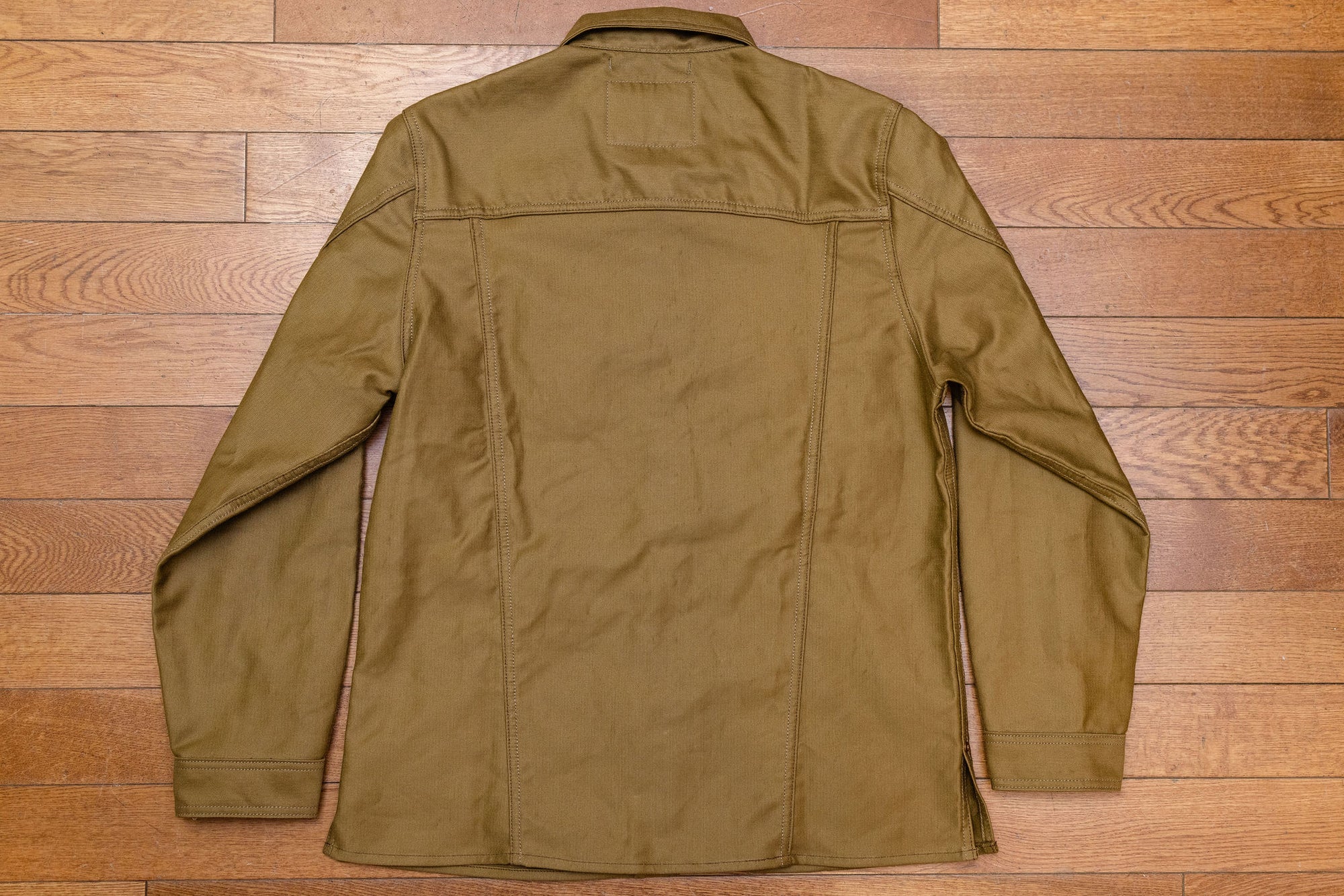 Indigofera Fargo Trucker - Green-Beige Bedford