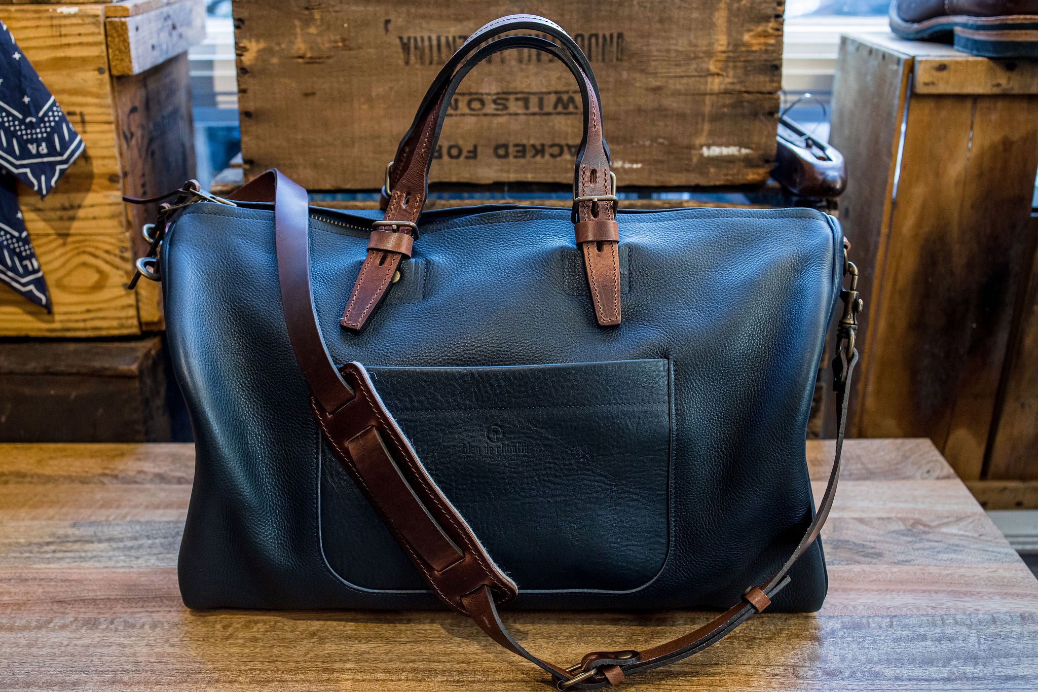 Bleu de Chauffe ZEPPO Business Bag Is A Modern Take On The Classic