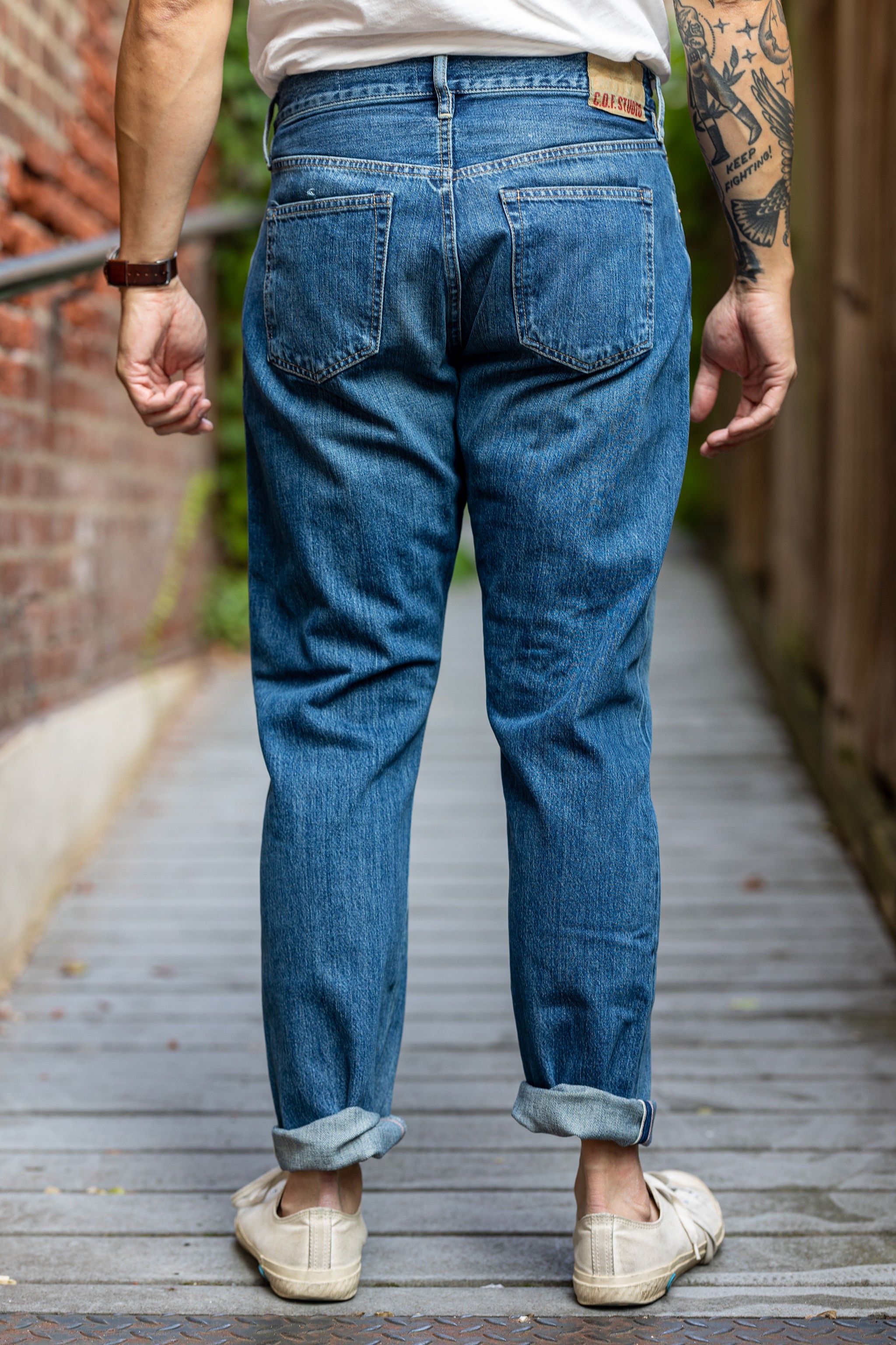 C.O.F. Studio M5 Straight - 13 oz. Kuroki Selvedge 50s Wash