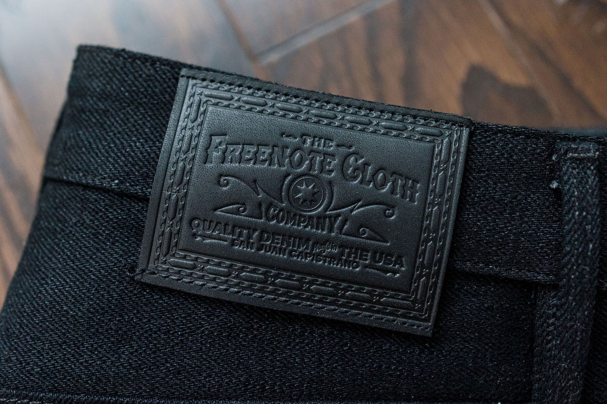 Freenote Cloth Avila - 17oz Black Slub