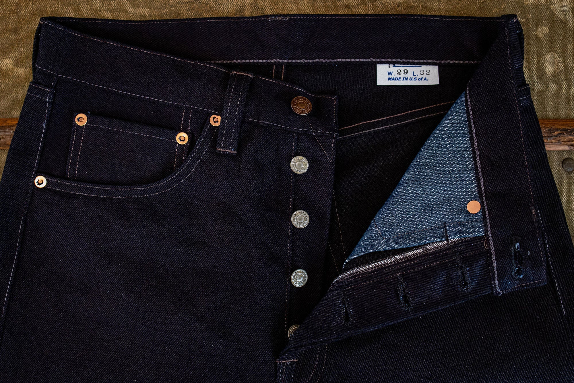Mister Freedom Californian Lot. 64 - Midnight Denim