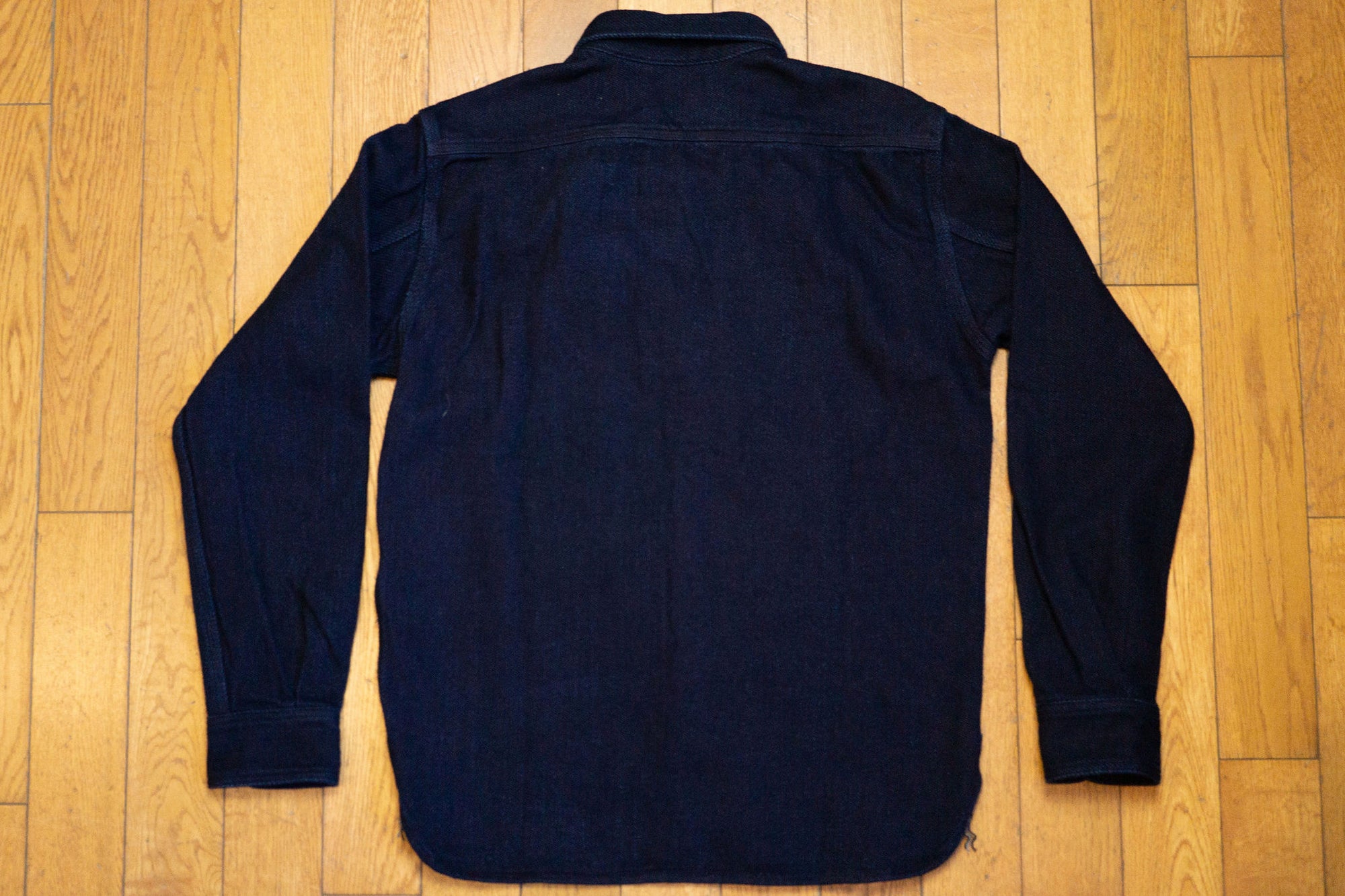Momotaro Indigo Herringbone Shirt