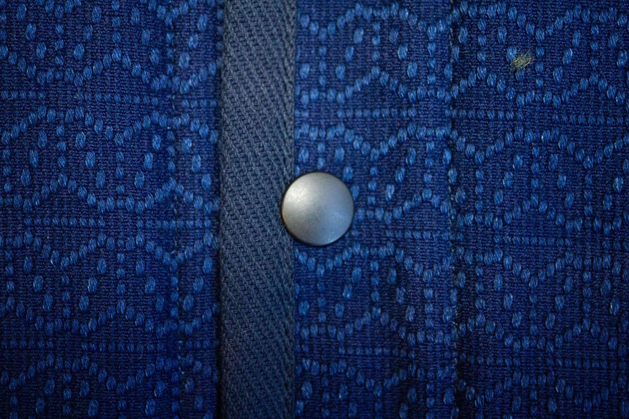 Deck Padded Denim Jacket, Dark blue