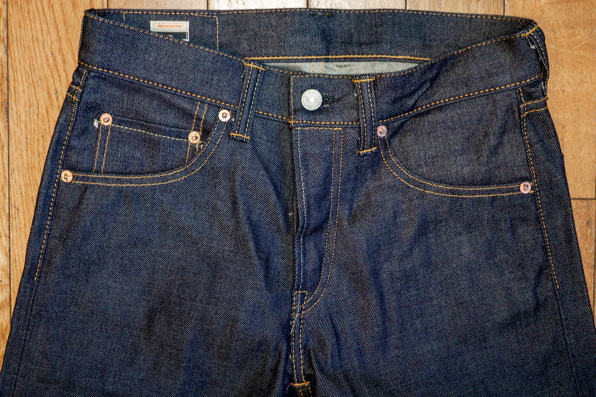 0605-13 13oz Tight Tapered Jeans - Momotaro