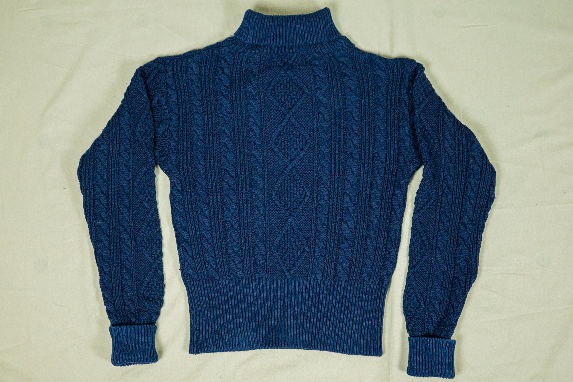 Mister Freedom Mariner Sweater Roll-Neck - Indigo