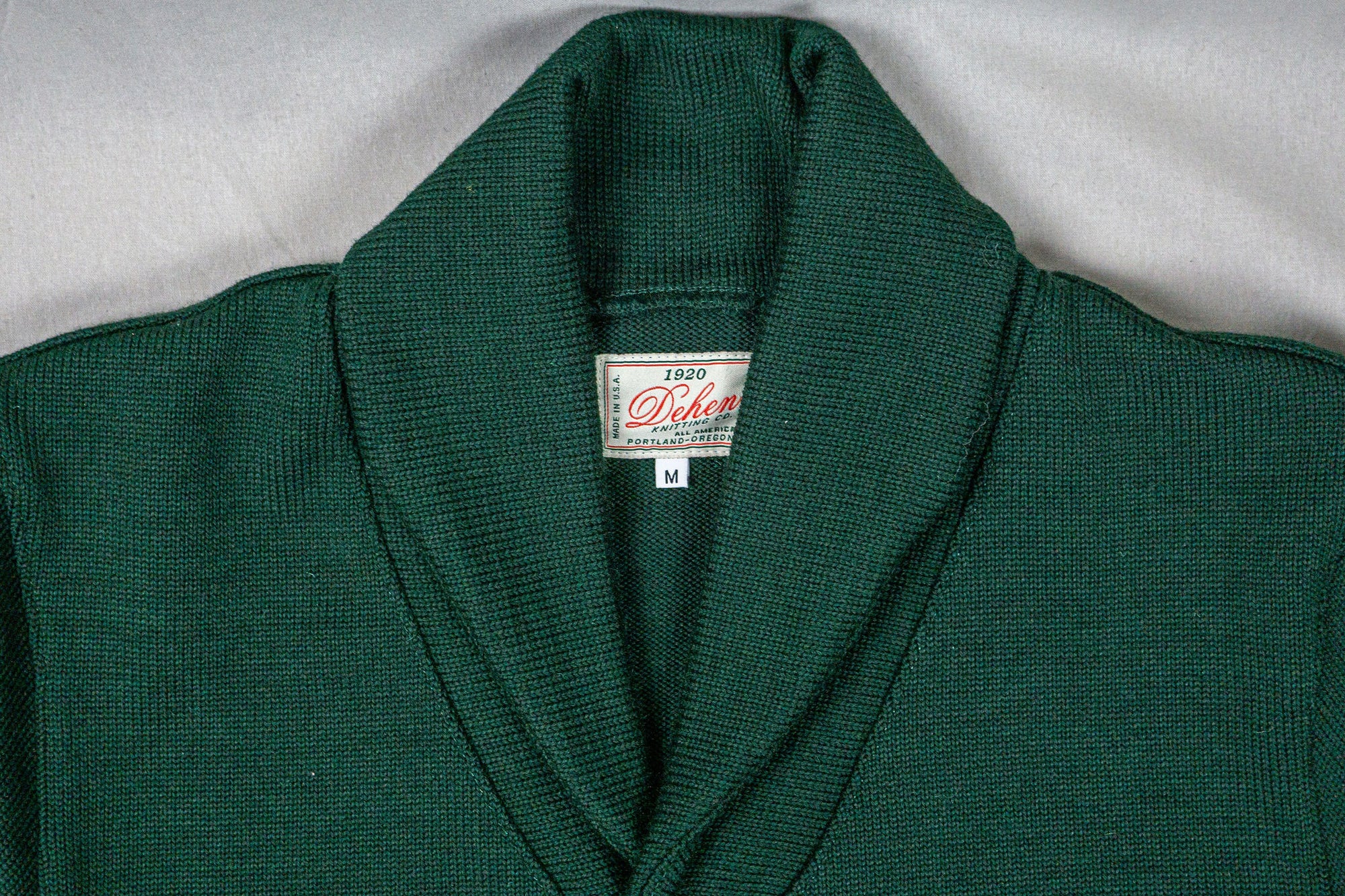 Dehen 1920 Shawl Sweater Coat - Pine
