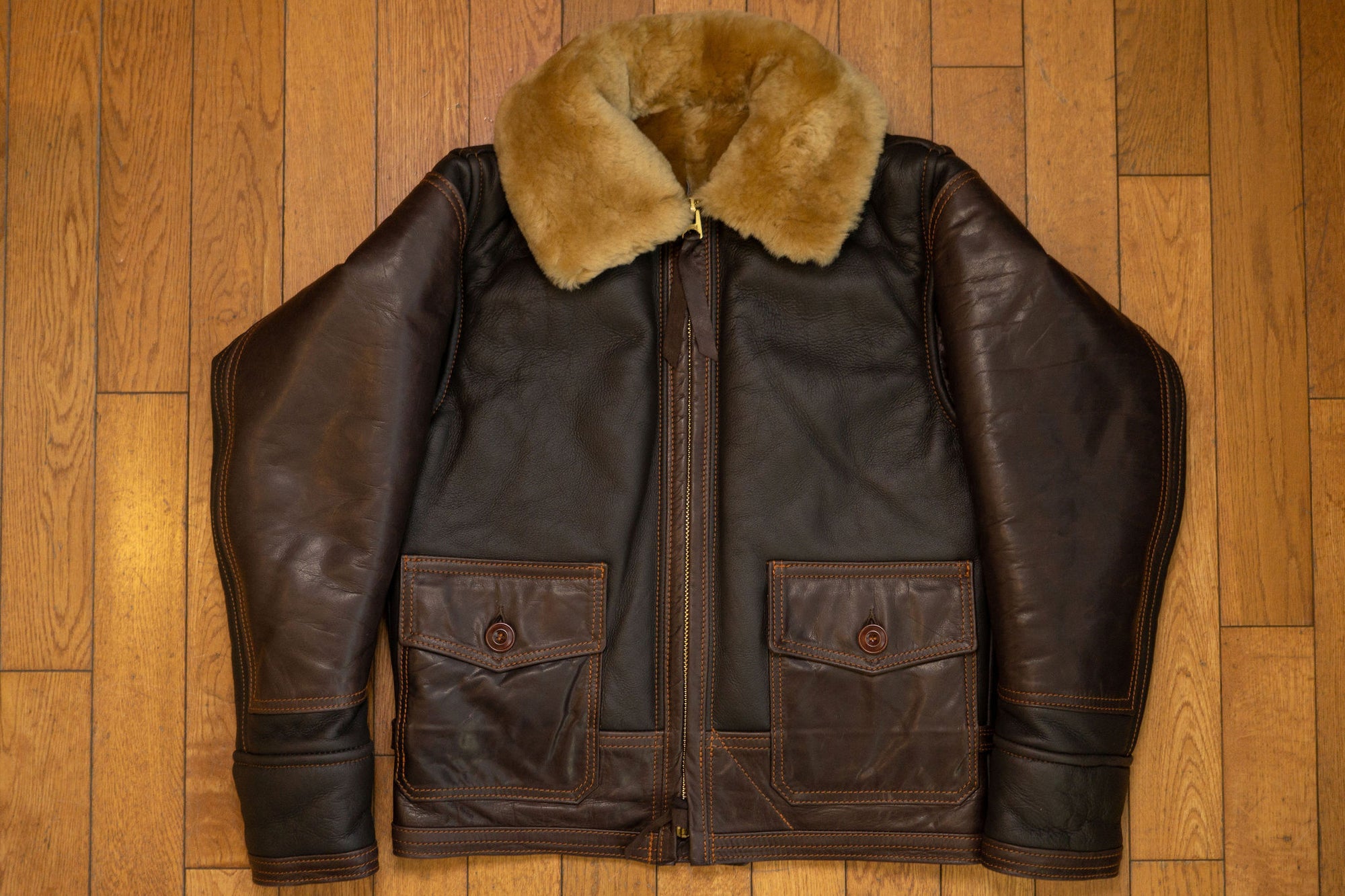 Iron Heart IHSB-ANJ4 Iron Heart x Simmons Bilt Flight Jacket