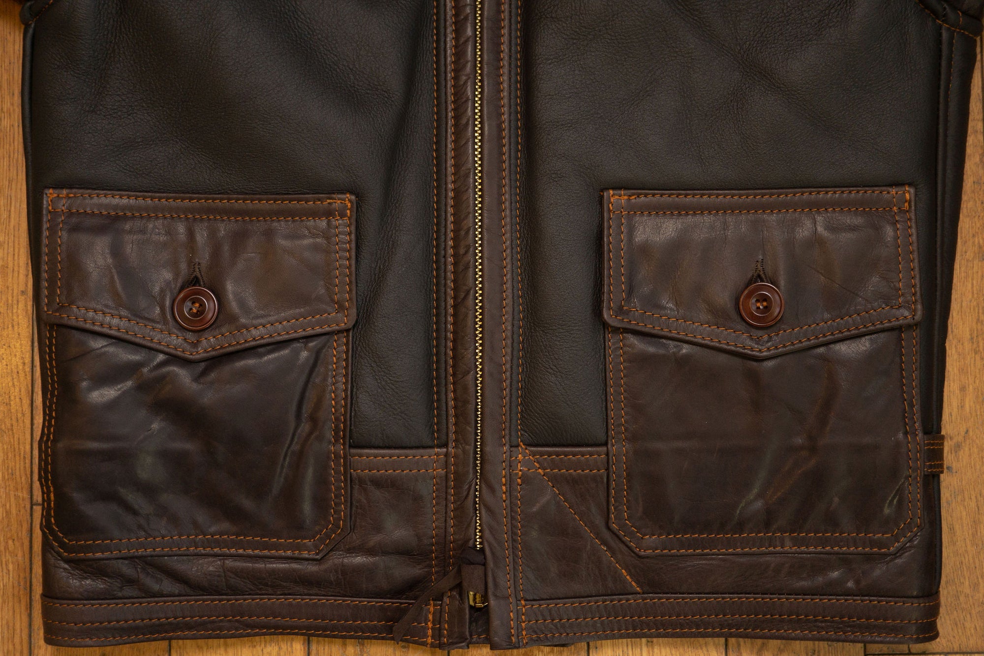 Iron Heart IHSB-ANJ4 Iron Heart x Simmons Bilt Flight Jacket