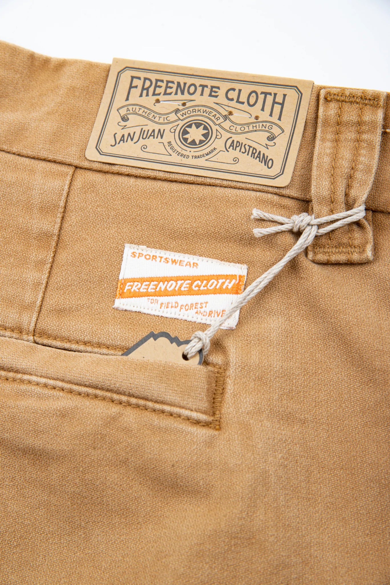 Freenote Cloth Deck Pant - Khaki