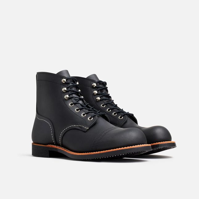 Red Wing Heritage Iron Ranger 8084 - Black Harness - Franklin & Poe