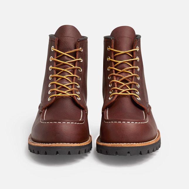 Red Wing Heritage 8146 Rough Neck Moc Toe - Briar Oil Slick Leather
