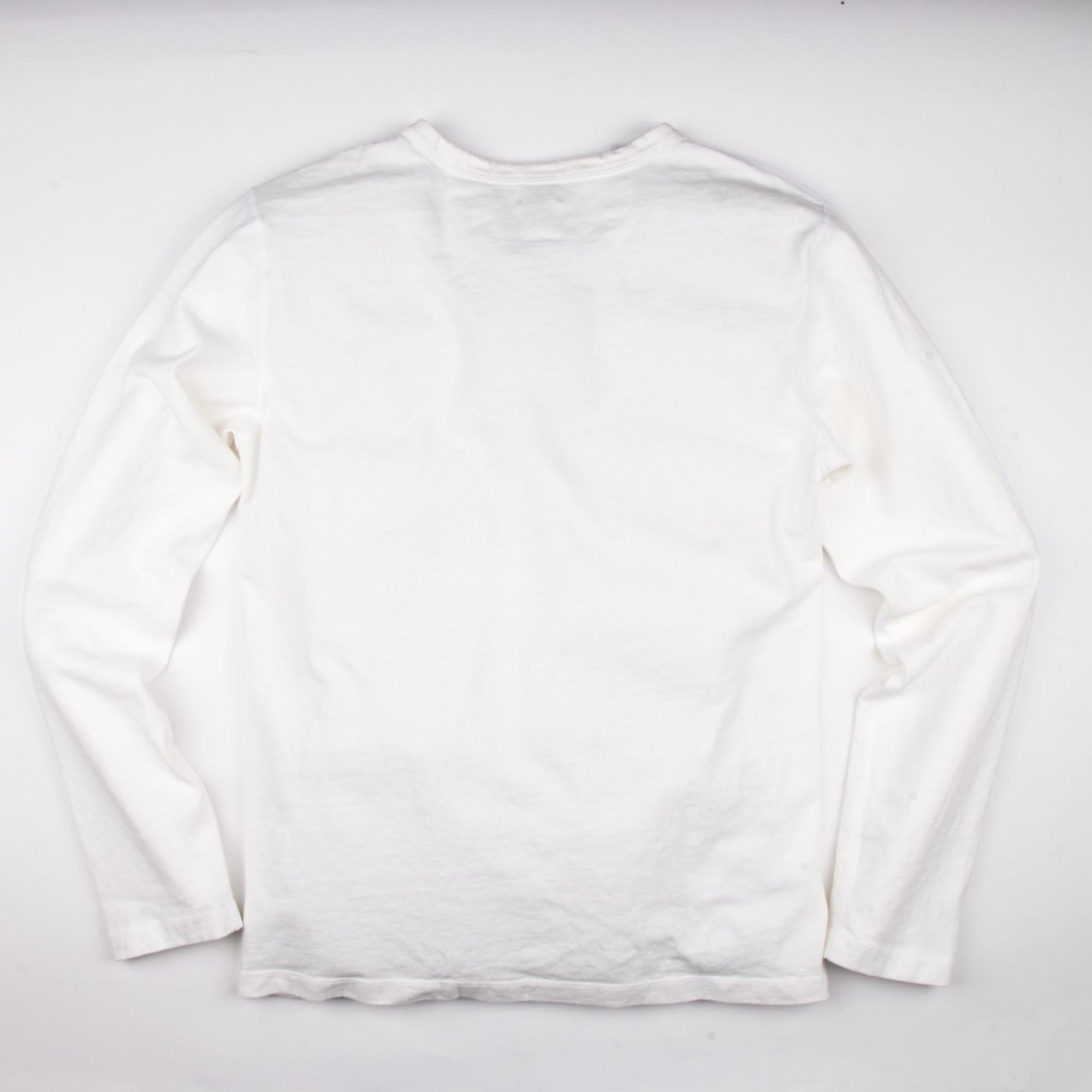 Freenote Cloth 13oz Henley L/S - White