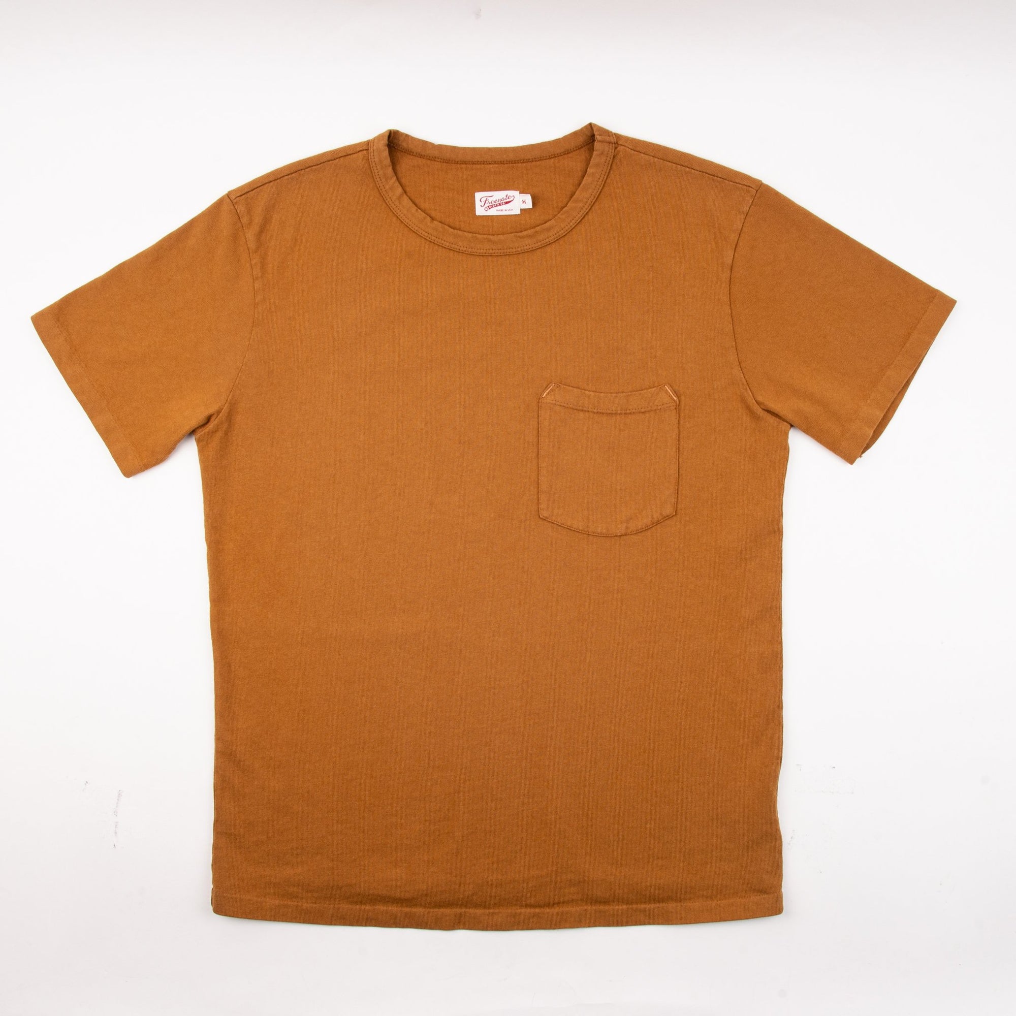 Freenote Cloth 13oz Pocket T-Shirt - Tobacco