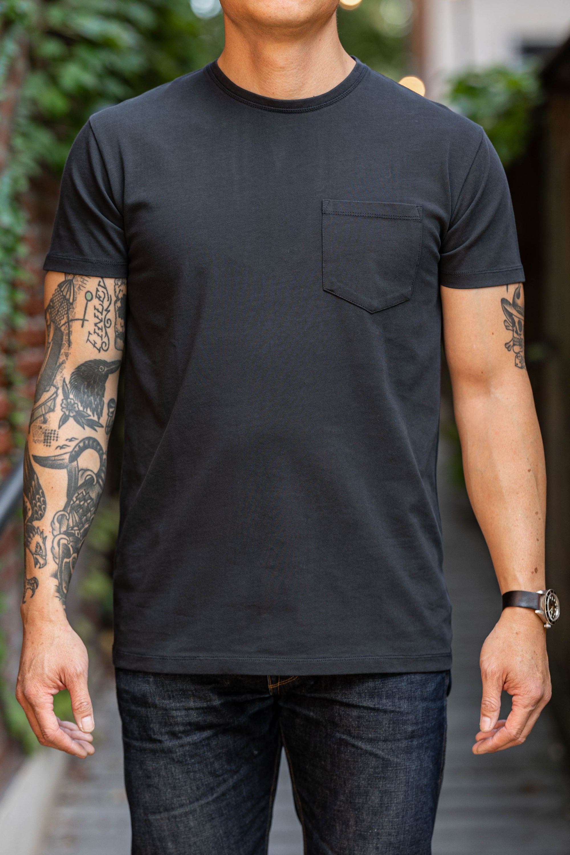 Indigofera Wilson T-Shirt - Marshall Black
