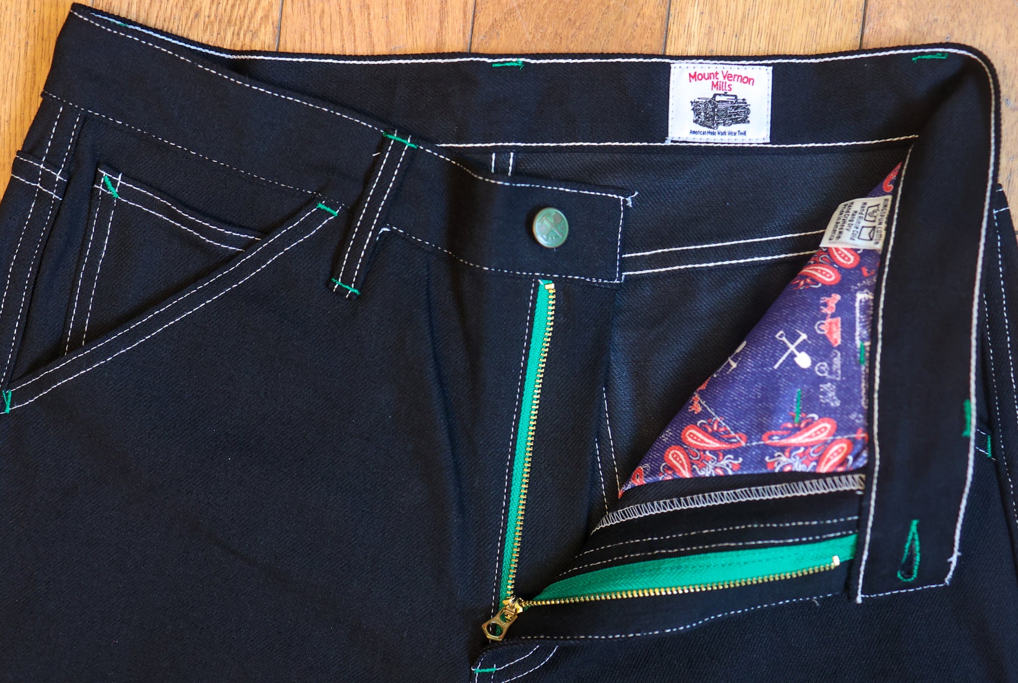 Left Field Denim Left Field NYC Work Uniform Denim - Black Diamond - Franklin & Poe