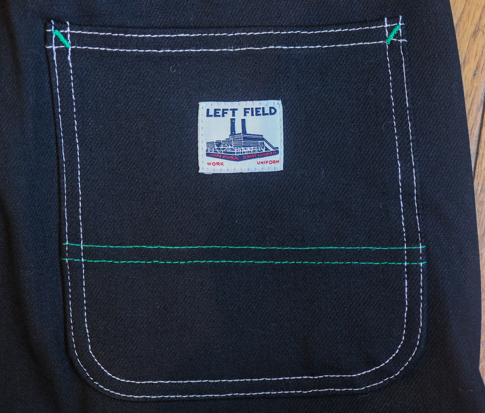 Left Field Denim Left Field NYC Work Uniform Denim - Black Diamond - Franklin & Poe
