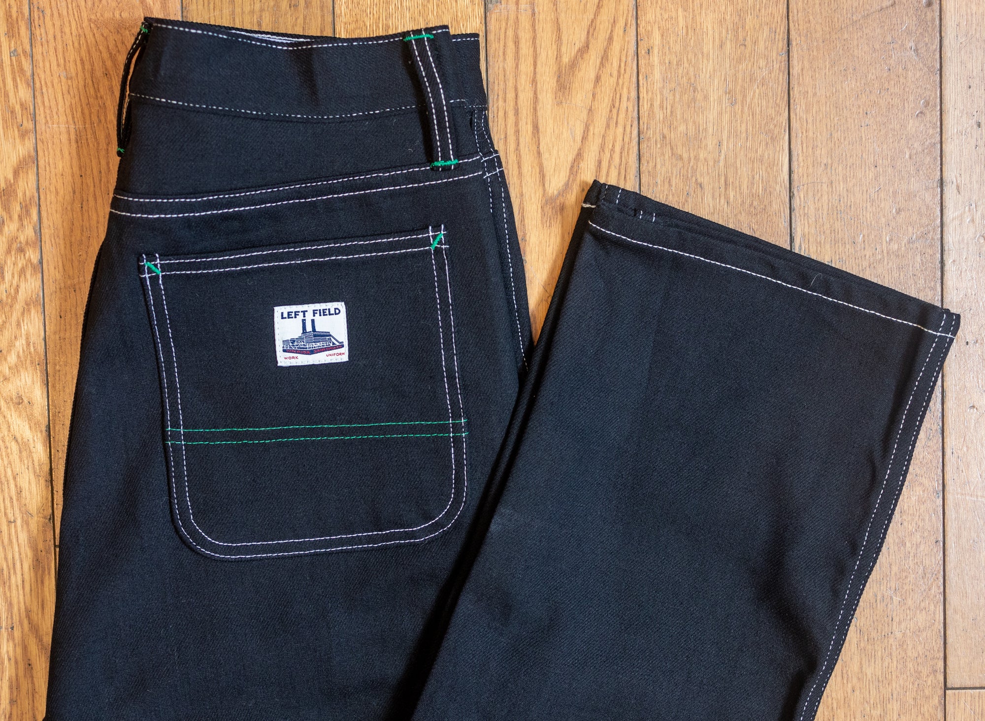 Left Field Denim Left Field NYC Work Uniform Denim - Black Diamond - Franklin & Poe
