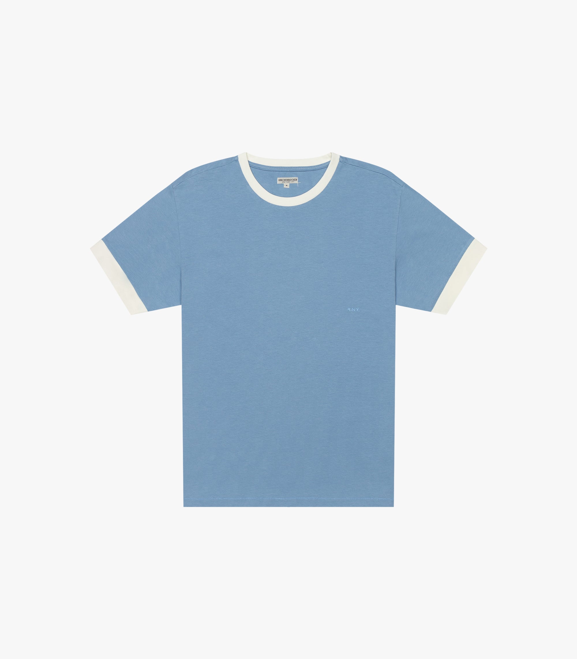 Knickerbocker Color Block T-Shirt - Sky/Natural