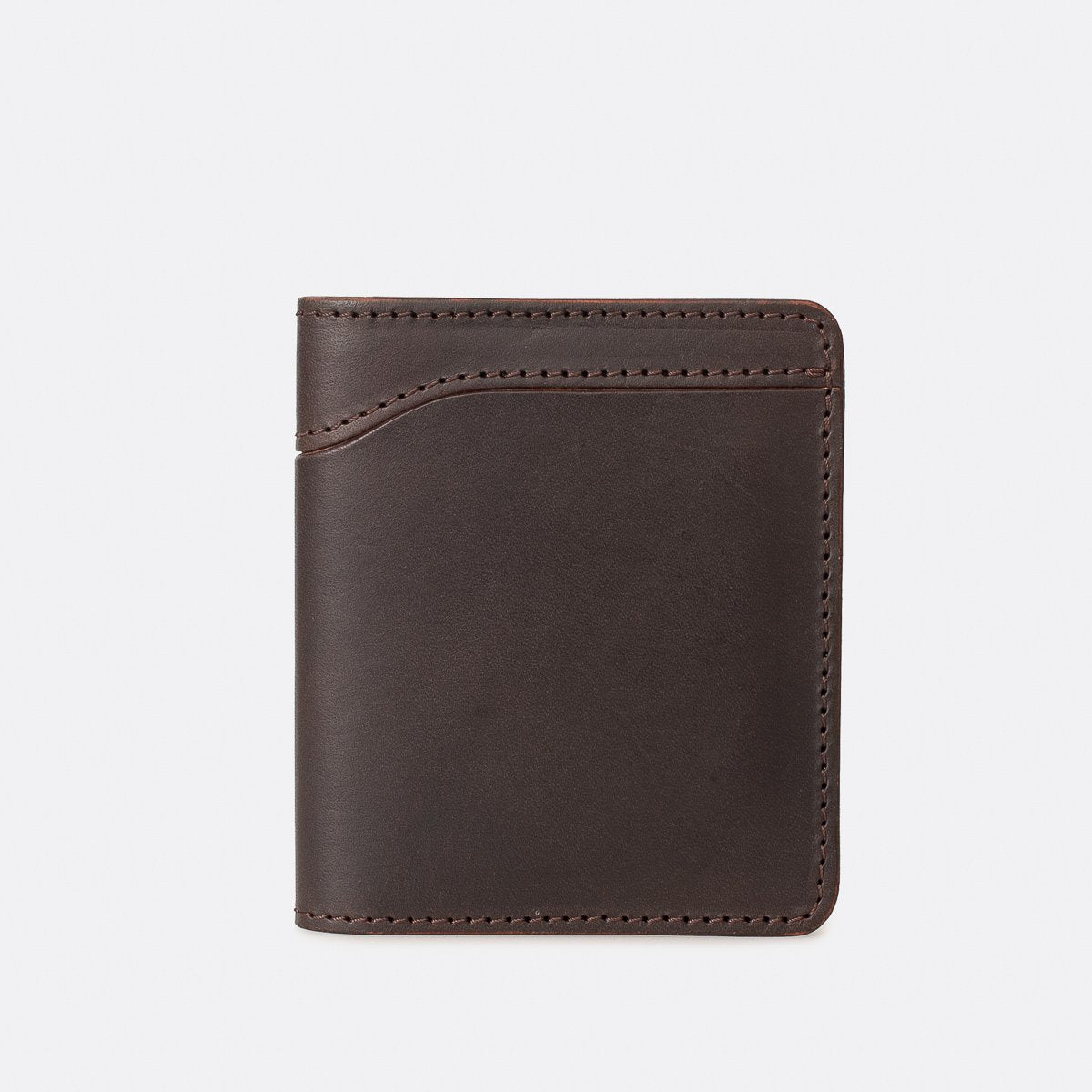 Obbi Good Label Condor Bifold Wallet with Outer Bill Slot - Brown