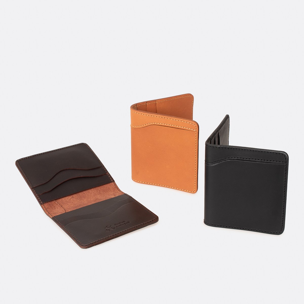 Obbi Good Label Condor Bifold Wallet with Outer Bill Slot - Tan