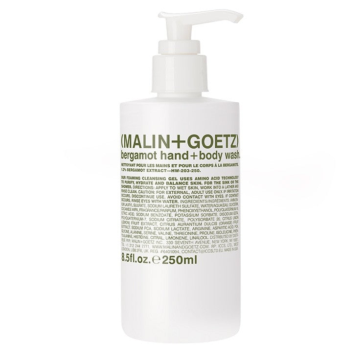Malin + Goetz Hand + Bergamot Body Wash