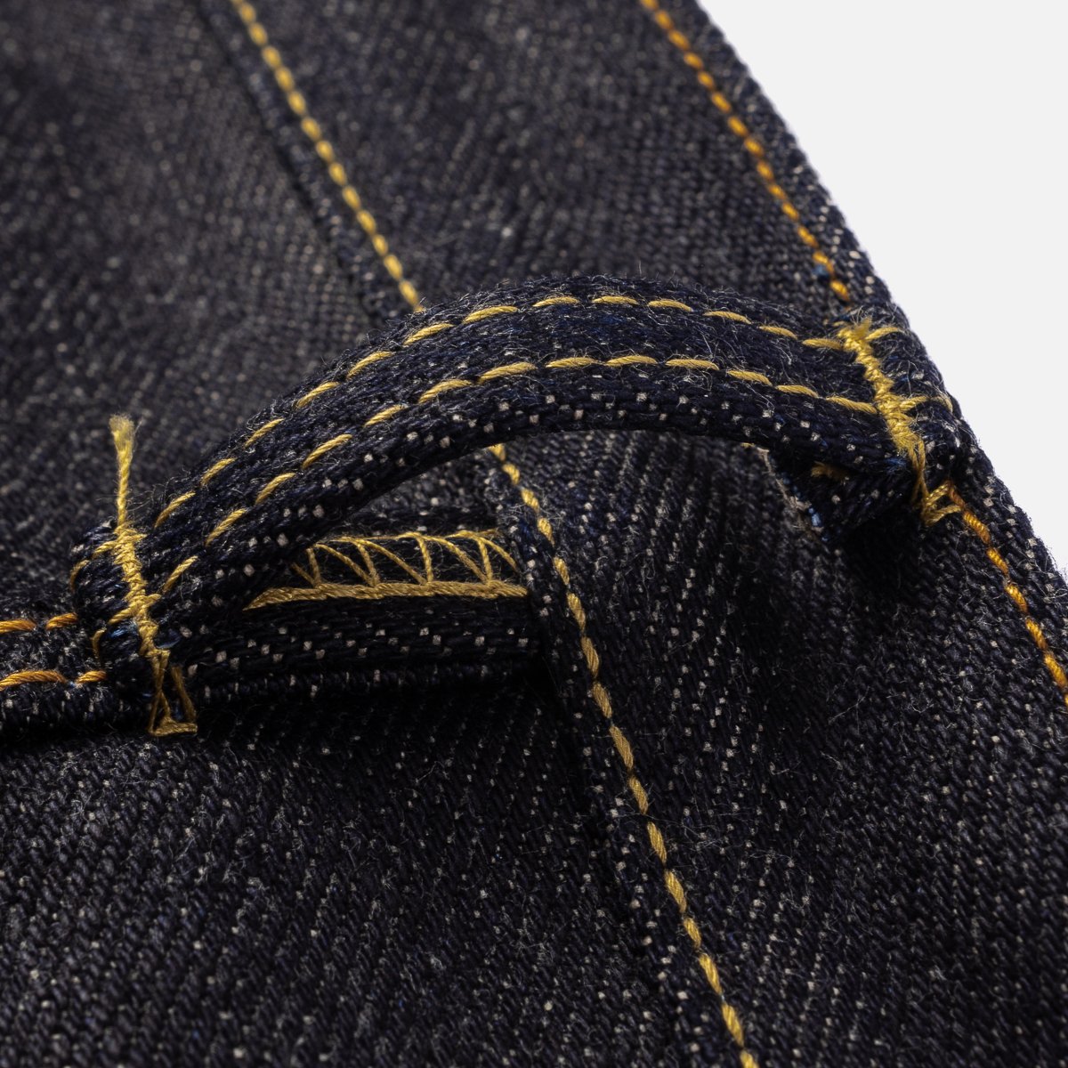 Iron Heart IH-888-XHS 25oz Selvedge Denim Medium/High Rise Tapered Cut Jeans - Indigo