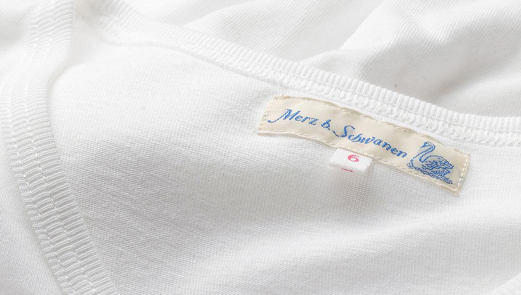 Merz b. Schwanen 1970's Crew Neck T-Shirt - White