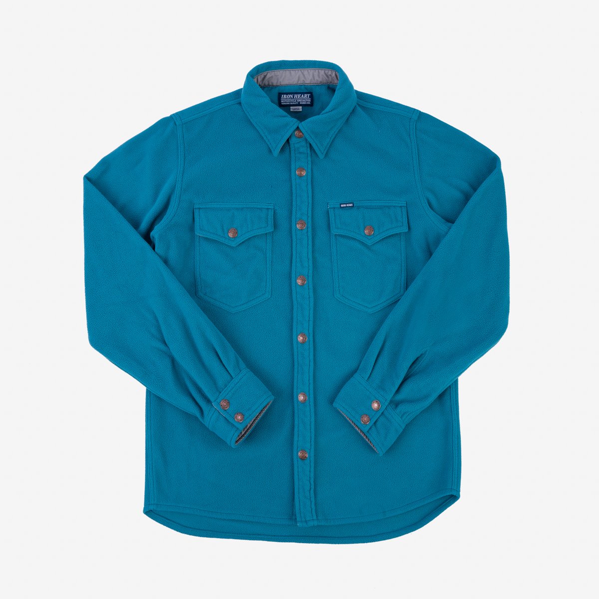 Iron Heart Micro Fleece CPO Shirt - Cozy Time Black
