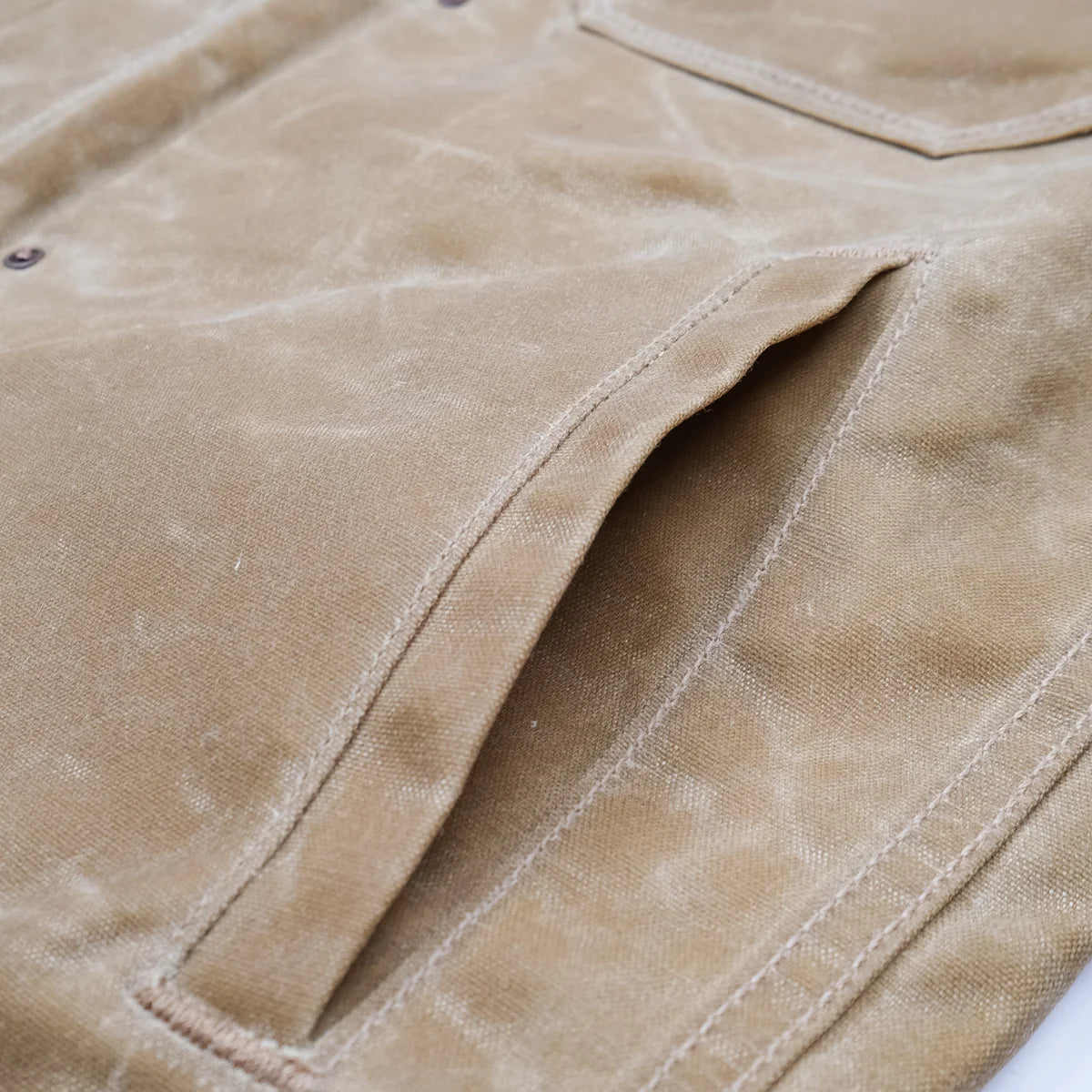 Freenote Cloth Riders Jacket Waxed Canvas - Tumbleweed